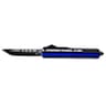 Templar Knife MBTB331 Back The Blue Gen II Slim 3.50" OTF Tanto Plain Black 440C SS Blade Blue/White/Black Zinc Aluminum Alloy Handle Templar Knife MBTB331 Back The Blue Gen II Slim 3.50" OTF Tanto Plain Black 440C SS Blade Blue/White/Black Zinc Aluminum Alloy Handle