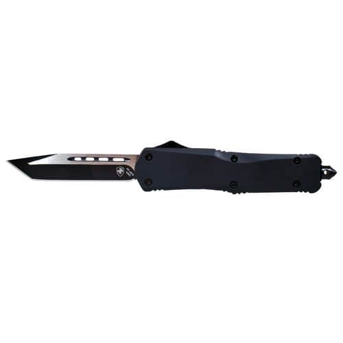 Templar Knife LBR231 Black Rubber Gen II Large 3.50" OTF Tanto Plain Black 440C SS Blade Black Rubber Coated Aluminum Handle Templar Knife LBR231 Black Rubber Gen II Large 3.50" OTF Tanto Plain Black 440C SS Blade Black Rubber Coated Aluminum Handle