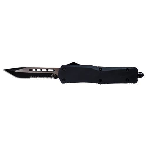 Templar Knife SBR431 Black Rubber Gen II Small 2.69" OTF Dagger Knife Templar Knife SBR431 Black Rubber Gen II Small 2.69" OTF Dagger Knife