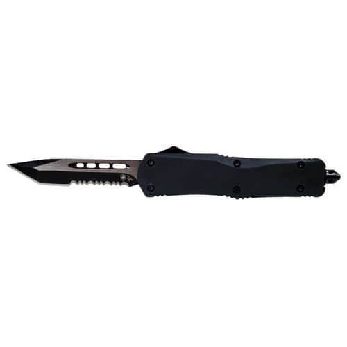 Templar Knife SBR431 Black Rubber Gen II Small 2.69" OTF Dagger Knife Templar Knife SBR431 Black Rubber Gen II Small 2.69" OTF Dagger Knife