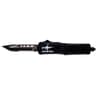 Templar Knife SAR15531 Come And Take It Gen II Small 2.25" OTF Tanto Part Serrated Black 440C SS Blade Black Zinc Aluminum Alloy Handle Templar Knife SAR15531 Come And Take It Gen II Small 2.25" OTF Tanto Part Serrated Black 440C SS Blade Black Zinc Aluminum Alloy Handle