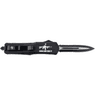Templar Knife LAR15431 Come And Take It Gen II Large 3.50" OTF Dagger Part Serrated Black 440C SS Blade Black Zinc Aluminum Alloy Handle Templar Knife LAR15431 Come And Take It Gen II Large 3.50" OTF Dagger Part Serrated Black 440C SS Blade Black Zinc Aluminum Alloy Handle