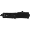 Templar Knife LBR331 Black Rubber 3.50" Drop Point Plain Black 440C Stainless Steel Black Rubber Coated Aluminum Handle OTF Templar Knife LBR331 Black Rubber 3.50" Drop Point Plain Black 440C Stainless Steel Black Rubber Coated Aluminum Handle OTF