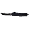 Templar Knife LBR331 Black Rubber 3.50" Drop Point Plain Black 440C Stainless Steel Black Rubber Coated Aluminum Handle OTF Templar Knife LBR331 Black Rubber 3.50" Drop Point Plain Black 440C Stainless Steel Black Rubber Coated Aluminum Handle OTF