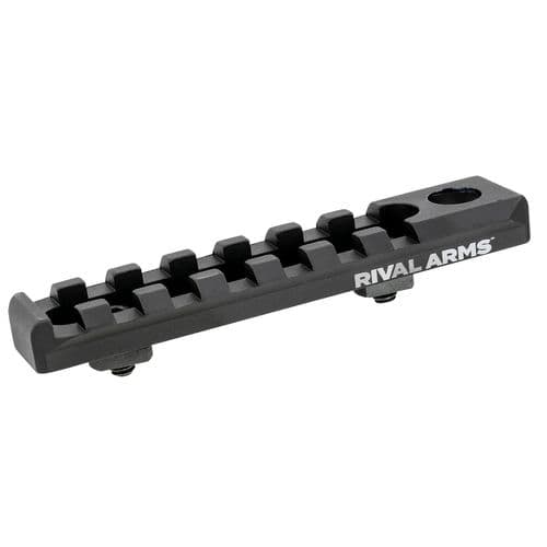 Rival Arms RA92MLQ7A 7-Slot Picatinny Rail with QD Mount for M-Lok Rail Black Rival Arms RA92MLQ7A 7-Slot Picatinny Rail with QD Mount for M-Lok Rail Black