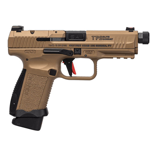 Canik HG6481DN TP9 Elite Combat 9mm Pistol Flat Dark Earth Cerakote Optic Cut Canik HG6481DN TP9 Elite Combat 9mm Pistol Flat Dark Earth Cerakote Optic Cut