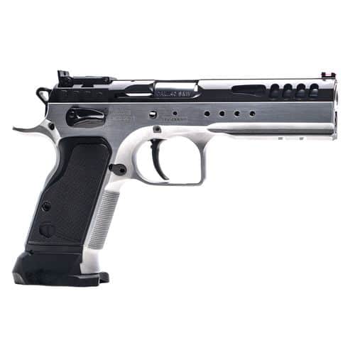 Tanfoglio IFG TF-STOCKM-40 Stock Master 40 S&W 4.75" 14+1 Hard Chrome Black Polymer Grip Tanfoglio IFG TF-STOCKM-40 Stock Master 40 S&W 4.75" 14+1 Hard Chrome Black Polymer Grip