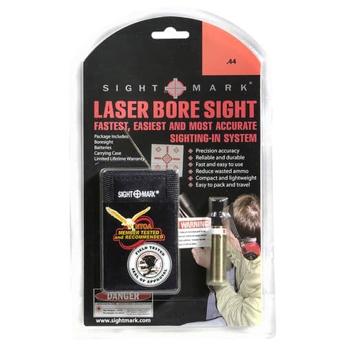 Sightmark SM39019 Boresight Red Laser for 44 Mag Brass Includes Battery Pack & Carrying Case Sightmark SM39019 Boresight Red Laser for 44 Mag Brass Includes Battery Pack & Carrying Case