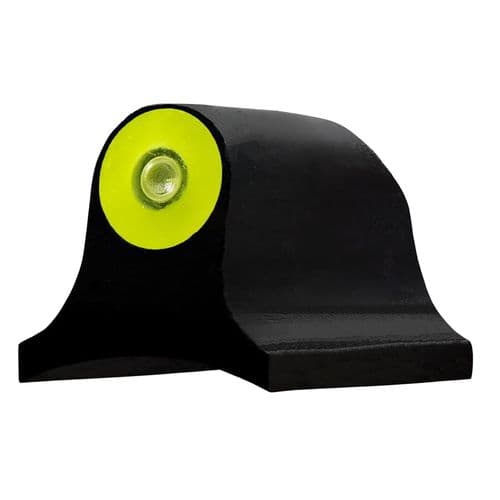 XS Sights SG20053Y Big Dot Front Sight Ember with Yellow Outline Tritium Black for Remington with Plain Barrel XS Sights SG20053Y Big Dot Front Sight Ember with Yellow Outline Tritium Black for Remington with Plain Barrel