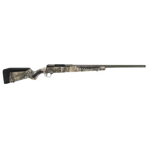 Savage Arms 57745 110 Timberline 30-06 Springfield 4+1 Cap 22" OD Green Cerakote Rec/Barrel Realtree Excape Fixed AccuFit Stock Right Hand (Full Size) Savage Arms 57745 110 Timberline 30-06 Springfield 4+1 Cap 22" OD Green Cerakote Rec/Barrel Realtree Excape Fixed AccuFit Stock Right Hand (Full Size)