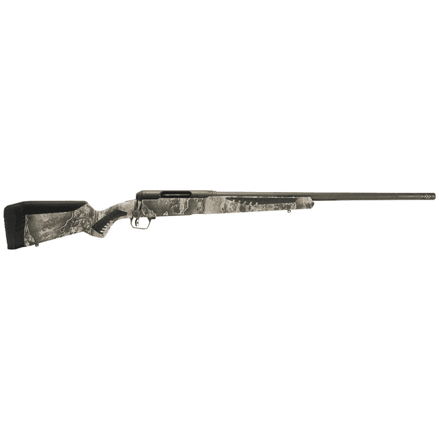 Savage Arms 57743 110 Timberline 6.5 PRC 3+1 Cap 24" OD Green Cerakote Rec/Barrel Realtree Excape Fixed AccuFit Stock Right Hand (Full Size) Savage Arms 57743 110 Timberline 6.5 PRC 3+1 Cap 24" OD Green Cerakote Rec/Barrel Realtree Excape Fixed AccuFit Stock Right Hand (Full Size)