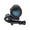 Sig Sauer Electro-Optics JULIET3-MICRO 3x Magnifier with flip side mount front view Sig Sauer Electro-Optics JULIET3-MICRO 3x Magnifier with flip side mount front view