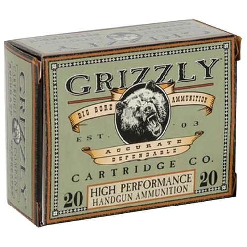 Grizzly Ammo GC45A+P2 Handgun 45 ACP +P 185 gr Jacketed Hollow Point (JHP) 20 Bx/ 10 Cs Grizzly Ammo GC45A+P2 Handgun 45 ACP +P 185 gr Jacketed Hollow Point (JHP) 20 Bx/ 10 Cs