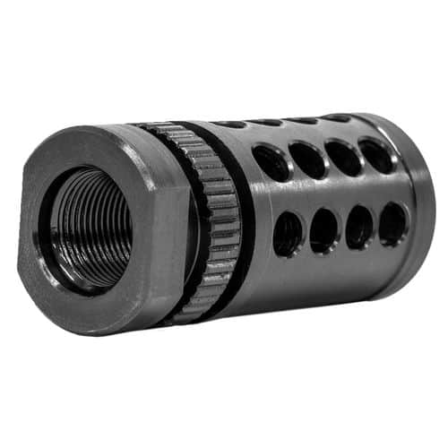 Grovtec US Inc GTHM318 G-Nite Flash Suppressor 308 Cal 5/8"-24 tpi Black Nitride Steel Grovtec US Inc GTHM318 G-Nite Flash Suppressor 308 Cal 5/8"-24 tpi Black Nitride Steel