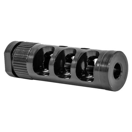 Grovtec US Inc GTHM316 G-Comp Muzzle Compensator 308 Cal 5/8"-24 tpi Black Nitride Steel Grovtec US Inc GTHM316 G-Comp Muzzle Compensator 308 Cal 5/8"-24 tpi Black Nitride Steel
