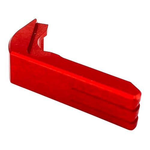 Cross Armory CRGMCRD Magazine Catch Extended 7075-T6 Aluminum Red Anodized for Most Glock Gen1-3 Cross Armory CRGMCRD Magazine Catch Extended 7075-T6 Aluminum Red Anodized for Most Glock Gen1-3