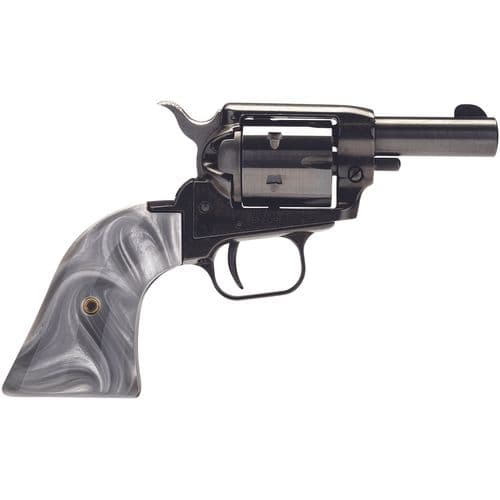 Heritage Mfg BK22B3GPRL Barkeep 22 LR 6rd 3" Overall Black Oxide Steel with Gray Pearl Grip Heritage Mfg BK22B3GPRL Barkeep 22 LR 6rd 3" Overall Black Oxide Steel with Gray Pearl Grip