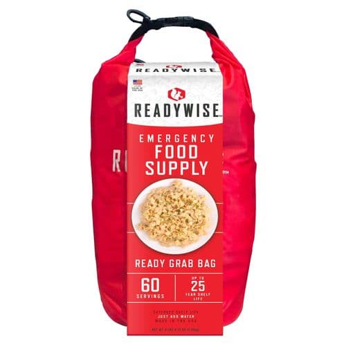 Wise Foods RW01-641 Emergency Supply 60 Serving 60 Serving Emergency Food Kit w/Dry Bag Wise Foods RW01-641 Emergency Supply 60 Serving 60 Serving Emergency Food Kit w/Dry Bag
