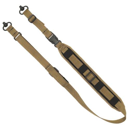 Grovtec US Inc GTSL129 QS 2-Point Sentinel Sling with Push Button Swivels 2" W Adjustable Coyote Brown for Rifle/Shotgun Grovtec US Inc GTSL129 QS 2-Point Sentinel Sling with Push Button Swivels 2" W Adjustable Coyote Brown for Rifle/Shotgun
