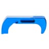 Cross Armory CRG5MCBL Magazine Catch  Extended 7075-T6 Aluminum Blue Anodized for Most Glock Gen4-5 Cross Armory CRG5MCBL Magazine Catch  Extended 7075-T6 Aluminum Blue Anodized for Most Glock Gen4-5