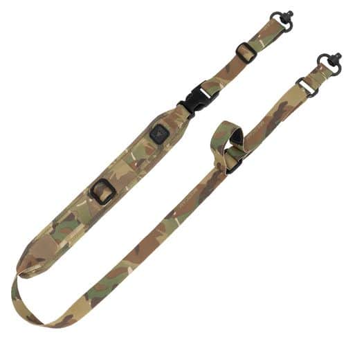 Grovtec US Inc GTSL327 QS 2-Point Sentinel Sling with Push Button Swivels Adjustable MultiCam for Rifle/Shotgun Grovtec US Inc GTSL327 QS 2-Point Sentinel Sling with Push Button Swivels Adjustable MultiCam for Rifle/Shotgun