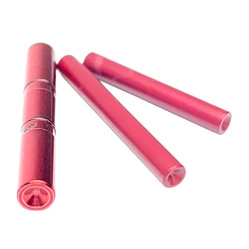 Cross Armory CRG5PSRD 3 Pin Set Dimpled Red 4140 Steel for Glock 17, 19, 26, 34 Gen5 Cross Armory CRG5PSRD 3 Pin Set Dimpled Red 4140 Steel for Glock 17, 19, 26, 34 Gen5