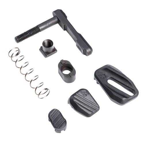 Strike ARMMR Magazine Catch Standard/Extended/Oversized Buttons AR-Platform Polymer/Stainless Steel Black Strike ARMMR Magazine Catch Standard/Extended/Oversized Buttons AR-Platform Polymer/Stainless Steel Black