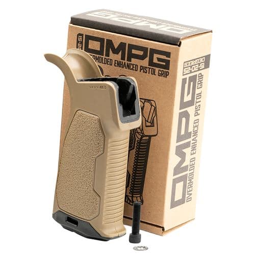 Strike AROMPG15FDE AR Enhanced Pistol Grip 15 Degrees AR Platform Flat Dark Earth Rubber Strike AROMPG15FDE AR Enhanced Pistol Grip 15 Degrees AR Platform Flat Dark Earth Rubber