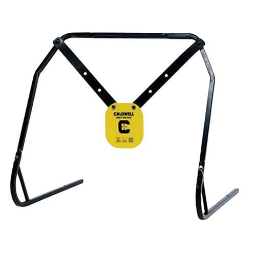 Caldwell 1140016 Gong & Target Stand Combo Yellow AR500 Steel 8" Caldwell 1140016 Gong & Target Stand Combo Yellow AR500 Steel 8"