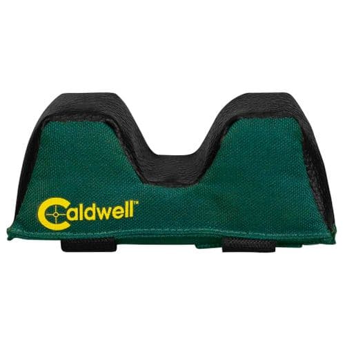 Caldwell Shooting Rest Bag Front Bag Filled Green w/Black Accents 600D Polyester w/Leather Padding Caldwell Shooting Rest Bag Front Bag Filled Green w/Black Accents 600D Polyester w/Leather Padding