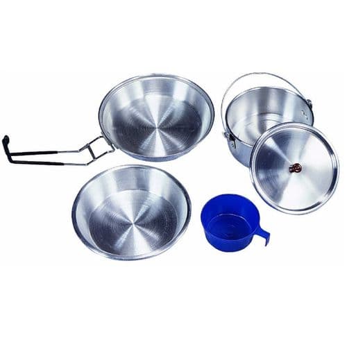 Stansport Deluxe Aluminum 5 piece Cook Set Stansport Deluxe Aluminum 5 piece Cook Set