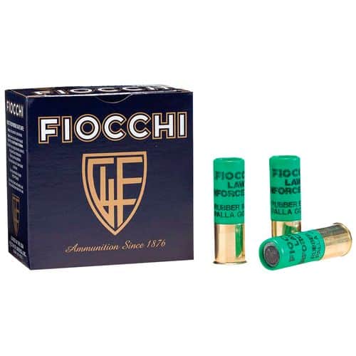Fiocchi 12LEBA10 Rubber Baton 12 Gauge 2.75" 1 oz Slug Shot 10 Bx/ 25 Cs Fiocchi 12LEBA10 Rubber Baton 12 Gauge 2.75" 1 oz Slug Shot 10 Bx/ 25 Cs
