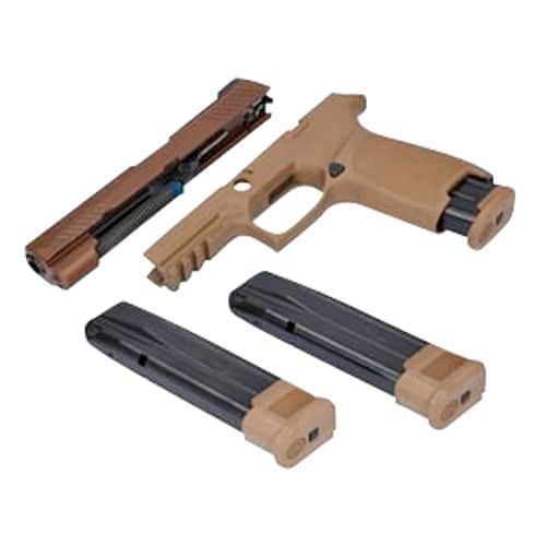 Sig Sauer 8900267 P320 M17 X-Change Kit 9mm Luger Coyote Tan Sig Sauer 8900267 P320 M17 X-Change Kit 9mm Luger Coyote Tan