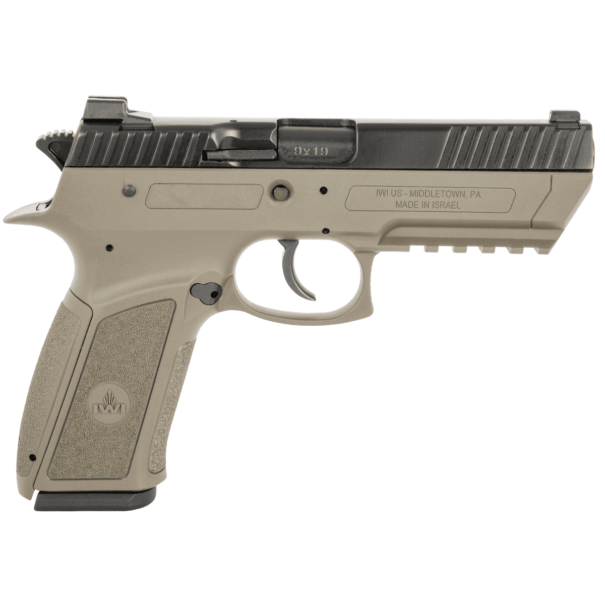 IWI US J941PL9OD-II Jericho 941 Enhanced 9mm Luger 4.40" 17+1 Overall OD Green IWI US J941PL9OD-II Jericho 941 Enhanced 9mm Luger 4.40" 17+1 Overall OD Green