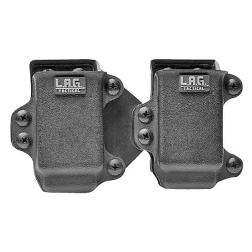 LAG Tactical 34007 M.C.S. Double Mag Case Black for Glock 9/40 Full Size LAG Tactical 34007 M.C.S. Double Mag Case Black for Glock 9/40 Full Size