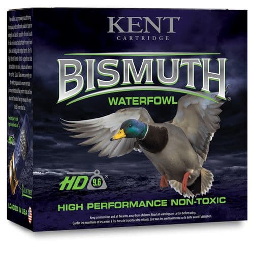 Kent Cartridge B203W285 Bismuth Waterfowl 20 Gauge 3" 1 oz 5 Shot 25 Bx/ 10 Cs Kent Cartridge B203W285 Bismuth Waterfowl 20 Gauge 3" 1 oz 5 Shot 25 Bx/ 10 Cs