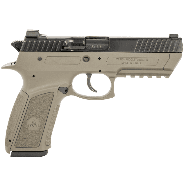 IWI US J941PL9FD-II Jericho 941 Enhanced 9mm Luger 4.40" 17+1 Overall Flat Dark Earth IWI US J941PL9FD-II Jericho 941 Enhanced 9mm Luger 4.40" 17+1 Overall Flat Dark Earth