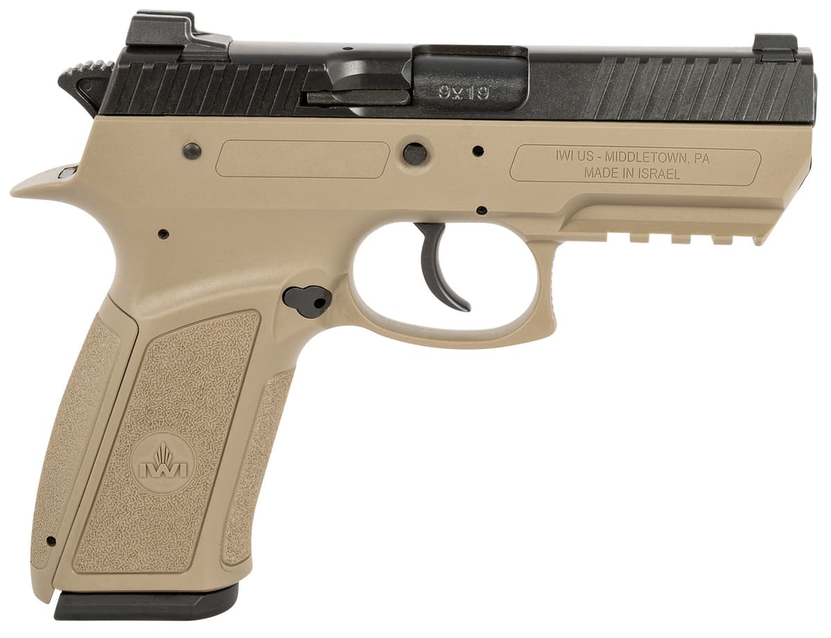 IWI US J941PSL9FD-II Jericho 941 Enhanced 9mm Luger 3.80" 17+1 Overall Flat Dark Earth Flat IWI US J941PSL9FD-II Jericho 941 Enhanced 9mm Luger 3.80" 17+1 Overall Flat Dark Earth Flat