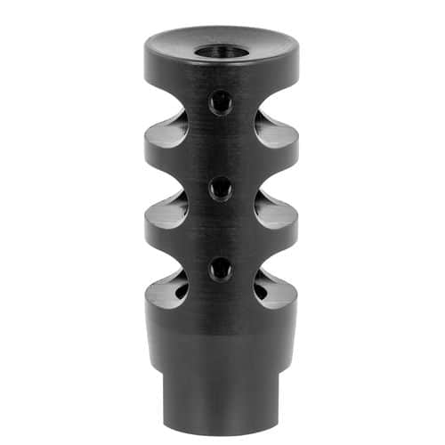 TacFire MZ10023BN Compact 308 Win Compensator 5/8"-24 tpi Black Nitride Steel TacFire MZ10023BN Compact 308 Win Compensator 5/8"-24 tpi Black Nitride Steel