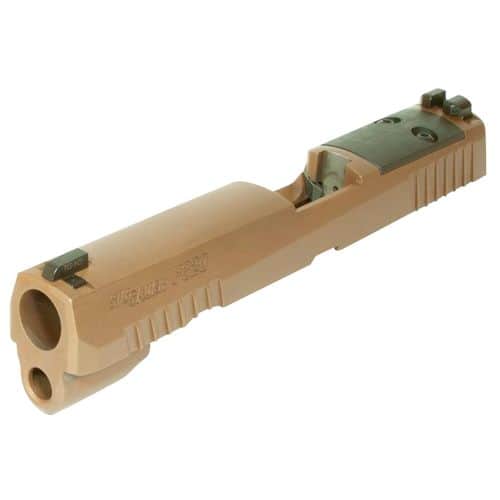 Sig Sauer 8900282 P320 X-Series Slide Assembly 4.7" Barrel Sig P320 9mm Luger Coyote Brown Stainless Steel Romeo1Pro Sig Sauer 8900282 P320 X-Series Slide Assembly 4.7" Barrel Sig P320 9mm Luger Coyote Brown Stainless Steel Romeo1Pro