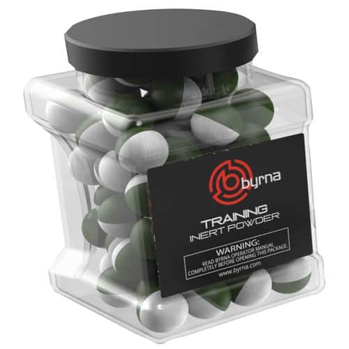 Byrna Technologies IP68302 Home Defense Inert Practice Projectiles 3.2 grams 95ct Byrna Technologies IP68302 Home Defense Inert Practice Projectiles 3.2 grams 95ct