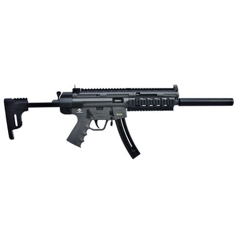 GSG GSGGERGGSG1622S GSG-16 Carbine 22 LR 16.25" 10+1 Smoke Black Collapsible w/Storage Compartment Stock Smoke Polymer Grip Right Hand GSG GSGGERGGSG1622S GSG-16 Carbine 22 LR 16.25" 10+1 Smoke Black Collapsible w/Storage Compartment Stock Smoke Polymer Grip Right Hand