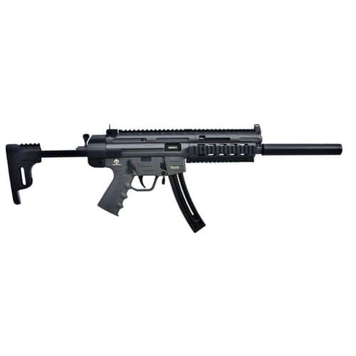 GSG GSGGERGGSG1622S GSG-16 Carbine 22 LR 16.25" 10+1 Smoke Black Collapsible w/Storage Compartment Stock Smoke Polymer Grip Right Hand GSG GSGGERGGSG1622S GSG-16 Carbine 22 LR 16.25" 10+1 Smoke Black Collapsible w/Storage Compartment Stock Smoke Polymer Grip Right Hand