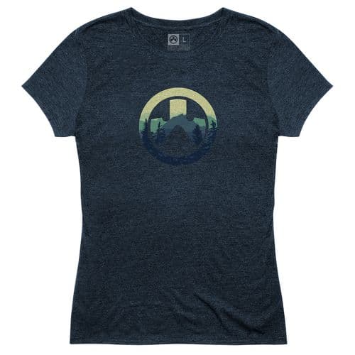 Magpul MAG1193-411-M Cascade Ladies T-Shirt Navy Heather Medium Short Sleeve Magpul MAG1193-411-M Cascade Ladies T-Shirt Navy Heather Medium Short Sleeve