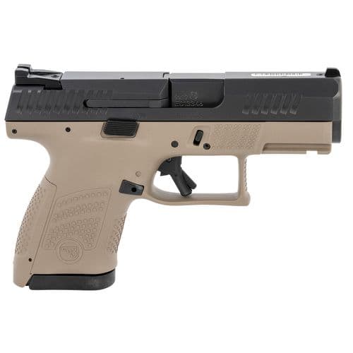 CZ-USA 91561 P-10 S 9mm Luger 3.50" 12+1 Flat Dark Earth Black Steel Slide Flat Dark Earth Interchangeable Backstrap Grip Reversible Mag Release CZ-USA 91561 P-10 S 9mm Luger 3.50" 12+1 Flat Dark Earth Black Steel Slide Flat Dark Earth Interchangeable Backstrap Grip Reversible Mag Release