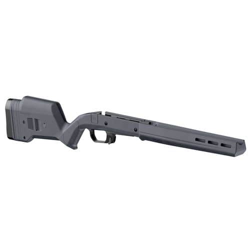 Magpul MAG1069-GRY-LT Hunter 110 Stock Fixed with Aluminum Bedding & Adj Comb Gray Synthetic Savage 110 Short Action Left Hand Magpul MAG1069-GRY-LT Hunter 110 Stock Fixed with Aluminum Bedding & Adj Comb Gray Synthetic Savage 110 Short Action Left Hand