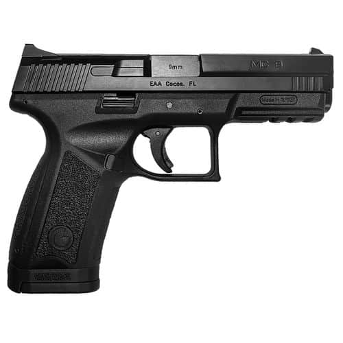 Girsan 390340 MC9 9mm Luger 4.20" 17+1 Black Black Steel Slide Black Interchangeable Backstrap Grip Girsan 390340 MC9 9mm Luger 4.20" 17+1 Black Black Steel Slide Black Interchangeable Backstrap Grip