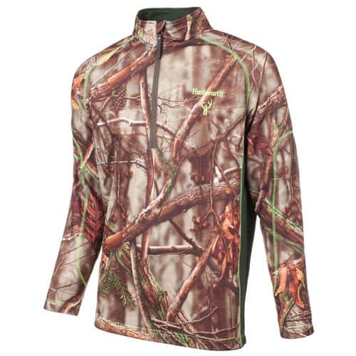 Huntworth Men's 1/4 Zip Performance Fleece Shirt 9019-31OT Huntworth Men's 1/4 Zip Performance Fleece Shirt 9019-31OT