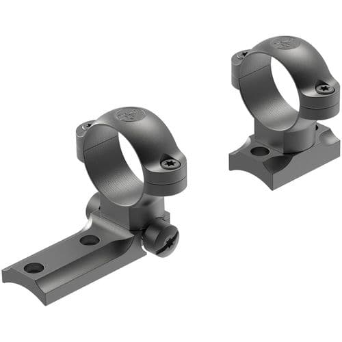 Leupold 114957 Standard Base Set Matte Black Savage 10/110 Round Receiver Reversible Rear 1" Tube Steel Rifle Leupold 114957 Standard Base Set Matte Black Savage 10/110 Round Receiver Reversible Rear 1" Tube Steel Rifle