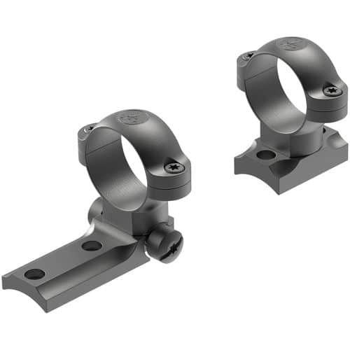 Leupold 114957 Standard Base Set Matte Black Savage 10/110 Round Receiver Reversible Rear 1" Tube Steel Rifle Leupold 114957 Standard Base Set Matte Black Savage 10/110 Round Receiver Reversible Rear 1" Tube Steel Rifle
